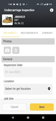 Cat® Wear Management System android App screenshot 1